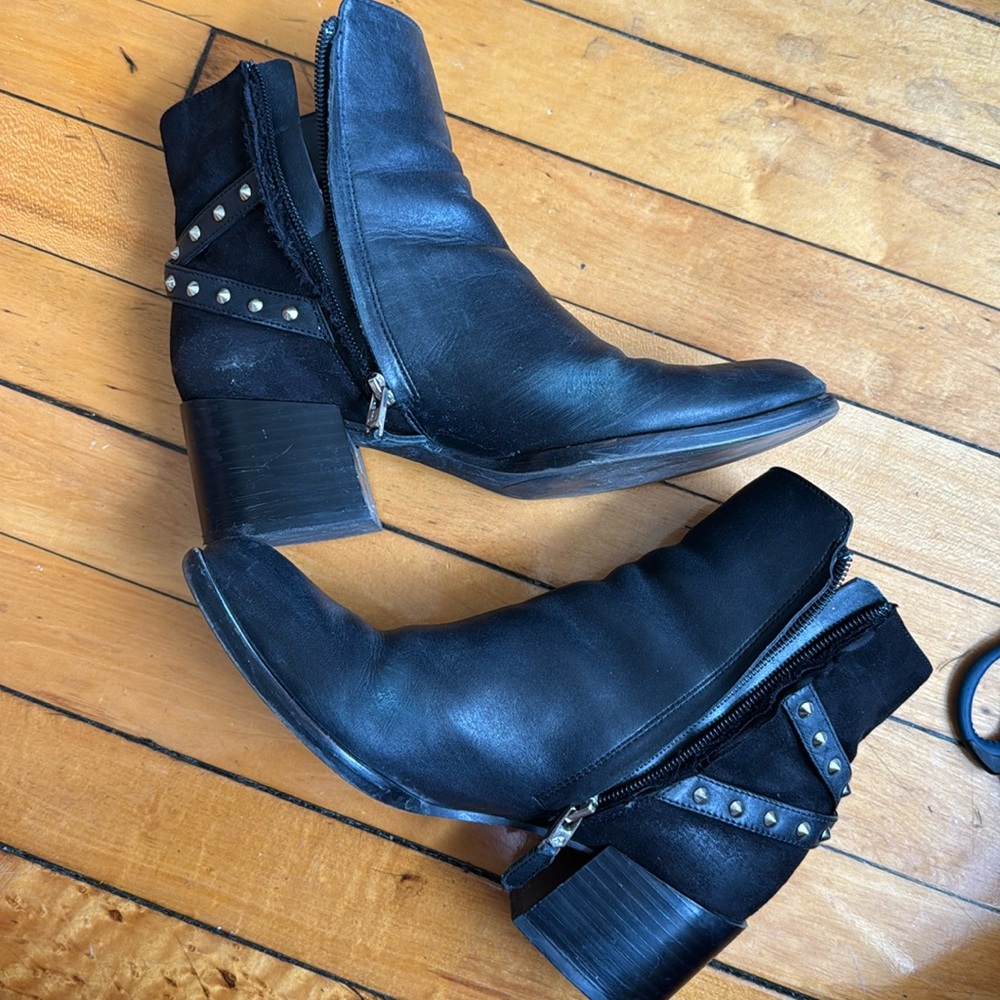 Sam edelman leather booties